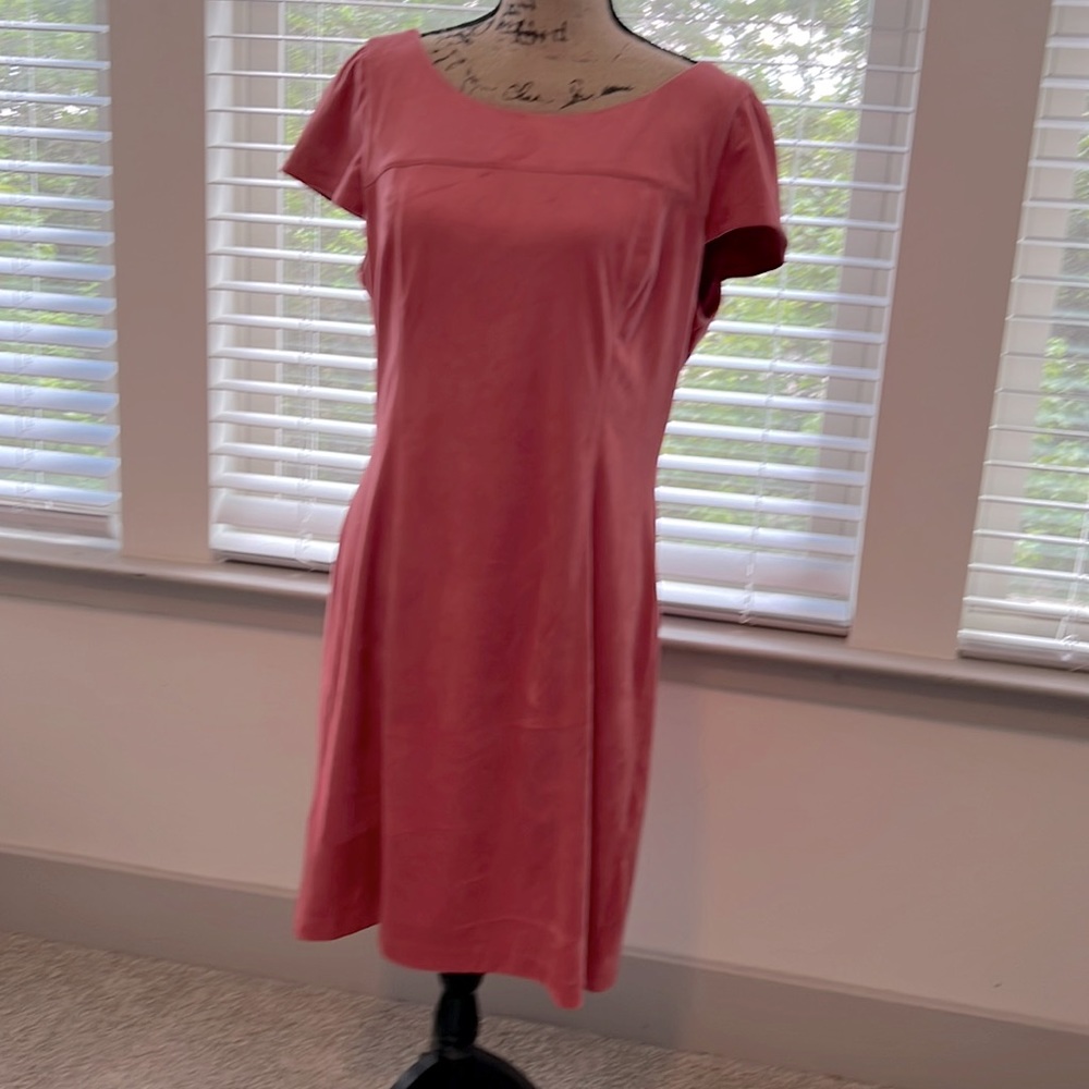 Nanette Lepore Faux Suede Lightweight Dress
